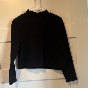Old Navy mock neck cropped sweater